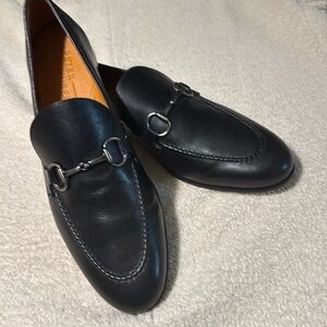 Black Men's Loafers Sz 12D like new